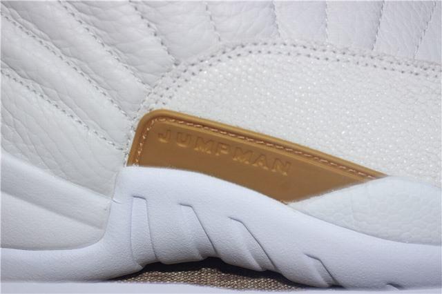 Authentic Air Jordan 12 OVO White Release Version （Nike pairs）